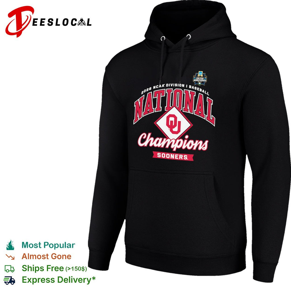 Oklahoma Sooners 2026 NCAA baseball national champions shirt