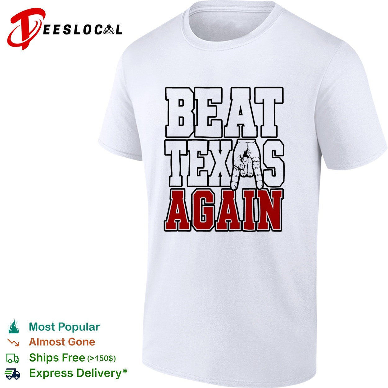 Oklahoma Sooners Beat Texas Again College Football shirt