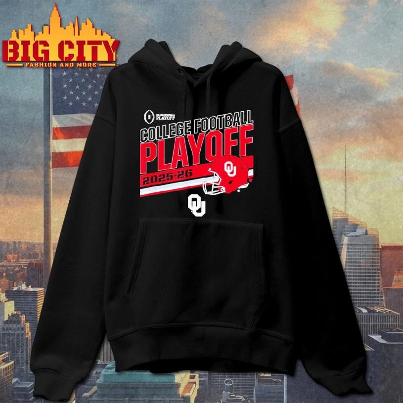 Oklahoma Sooners College Football Playoff Stripe Shirt