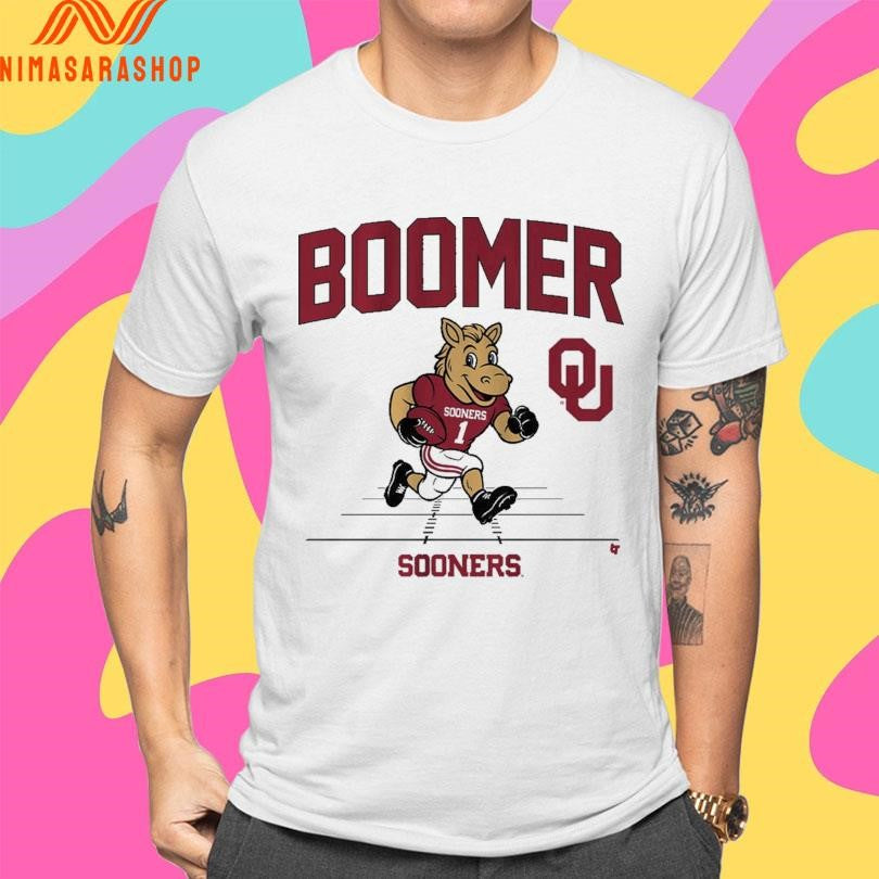 Oklahoma Sooners Football Gridiron Mascot Shirts