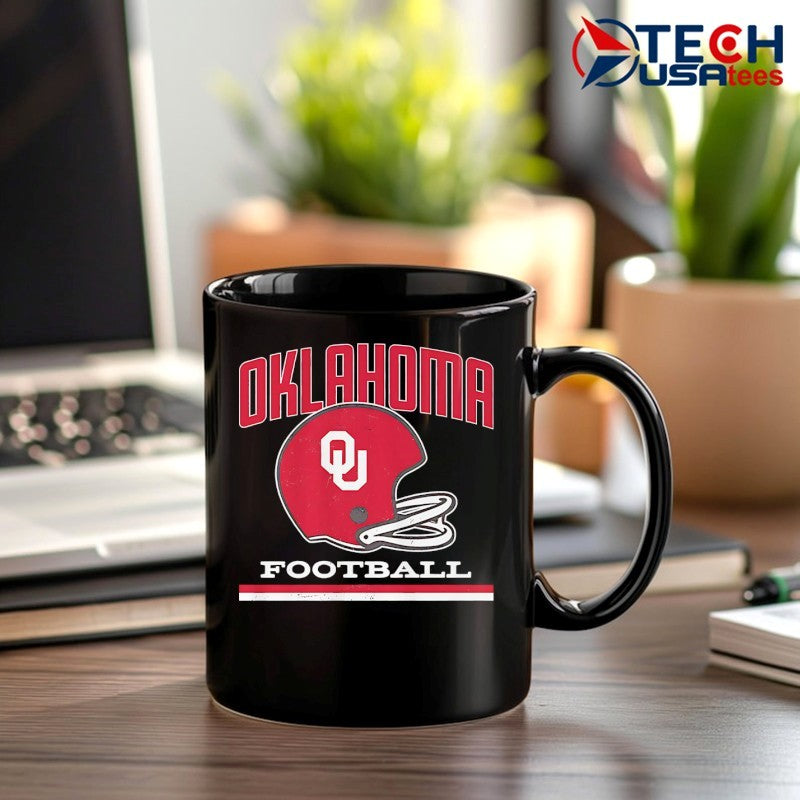 Oklahoma Sooners Football vintage helmet shirt