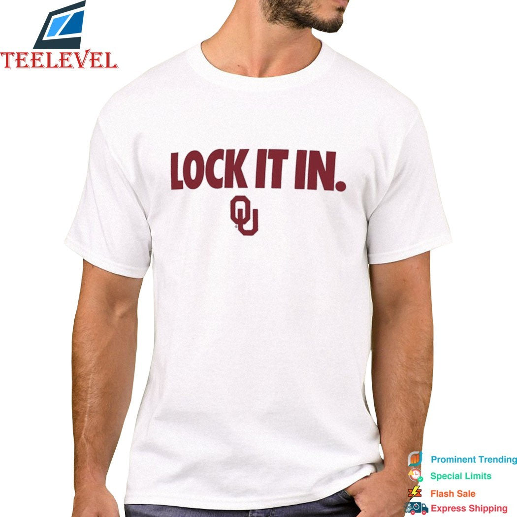 Oklahoma Sooners Lock It In  T-Shirts