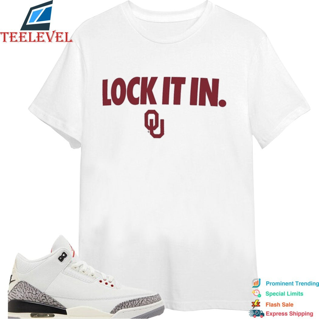 Oklahoma Sooners Lock It In  T-Shirts