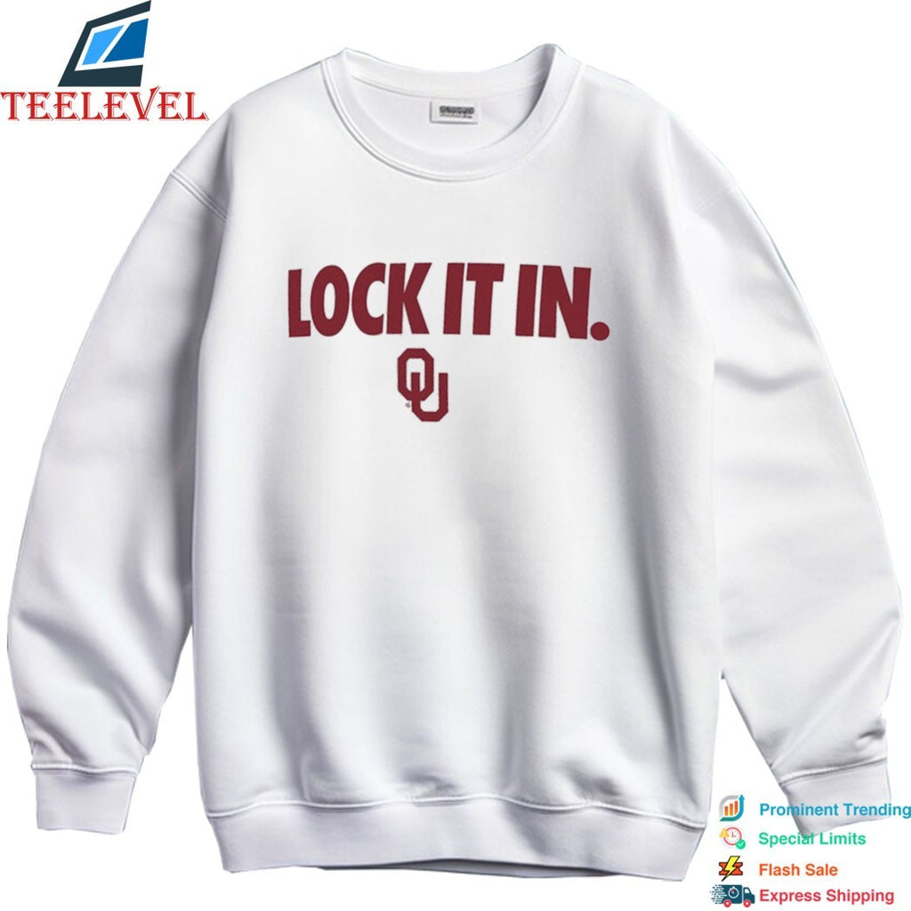 Oklahoma Sooners Lock It In  T-Shirts