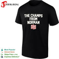 Oklahoma Sooners The champs from Norman Oklahoma national champions shirt
