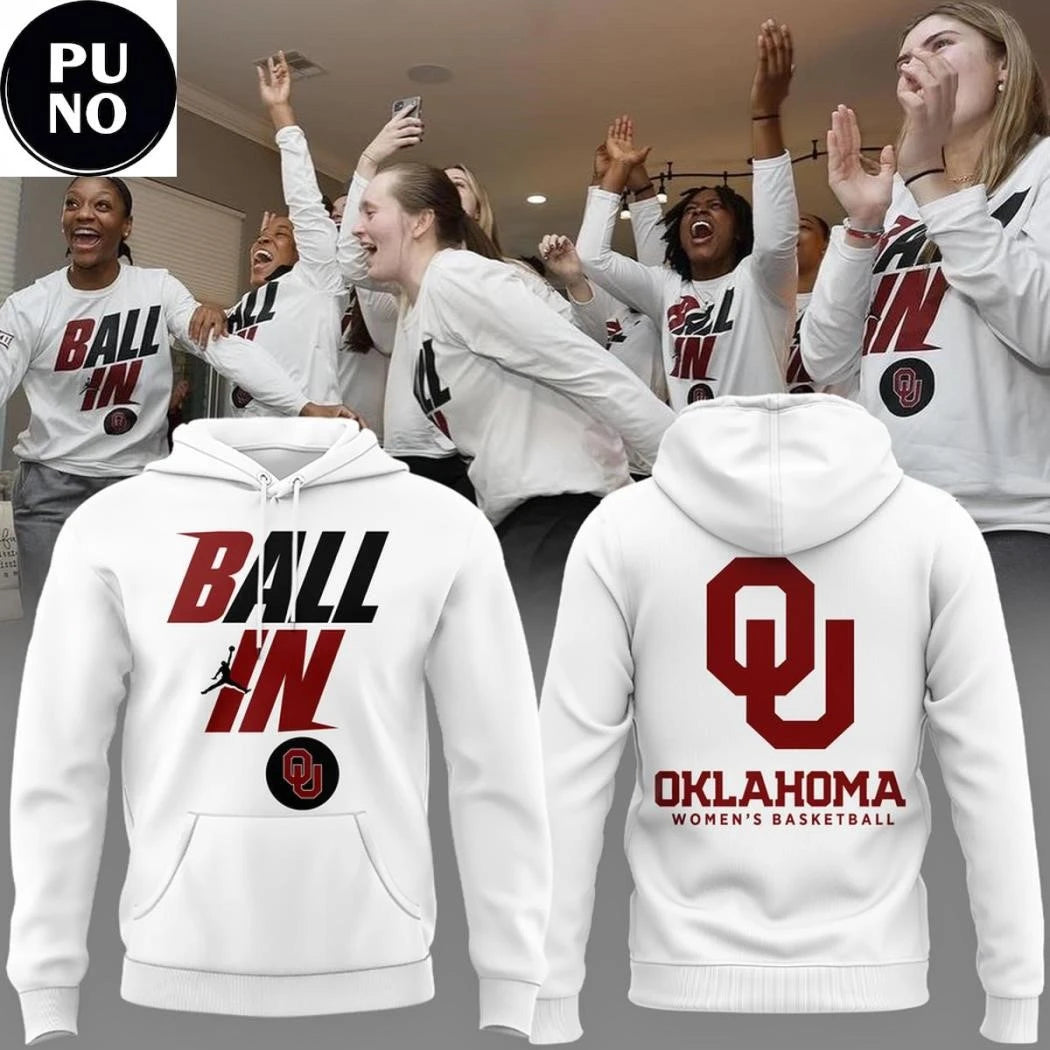 Oklahoma Sooners Women’s Basketball Ball In 2026 Shirt
