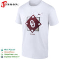 Oklahoma Sooners baseball OU logo field diamond shirt