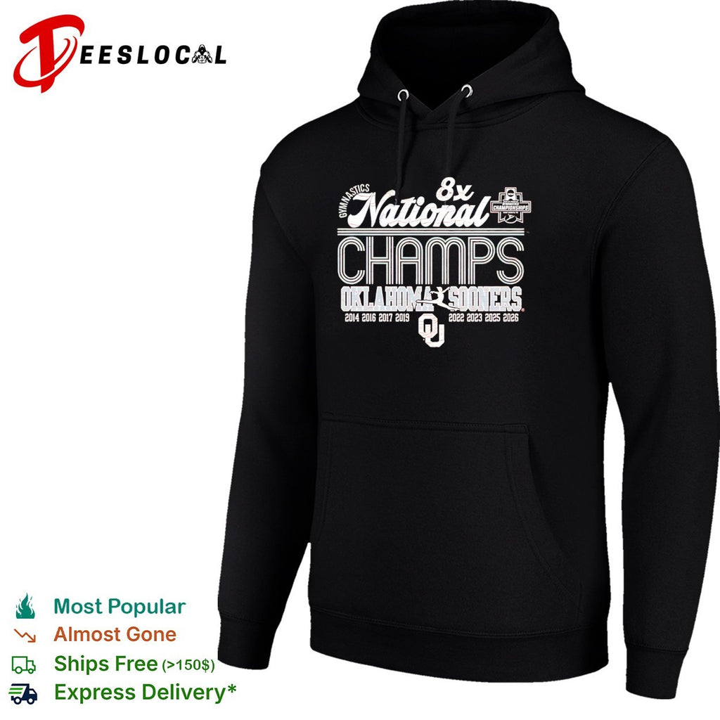 Oklahoma Sooners gymnastics National Champs 2026 shirt