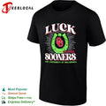 Oklahoma Sooners university horseshoe luck of the shirt