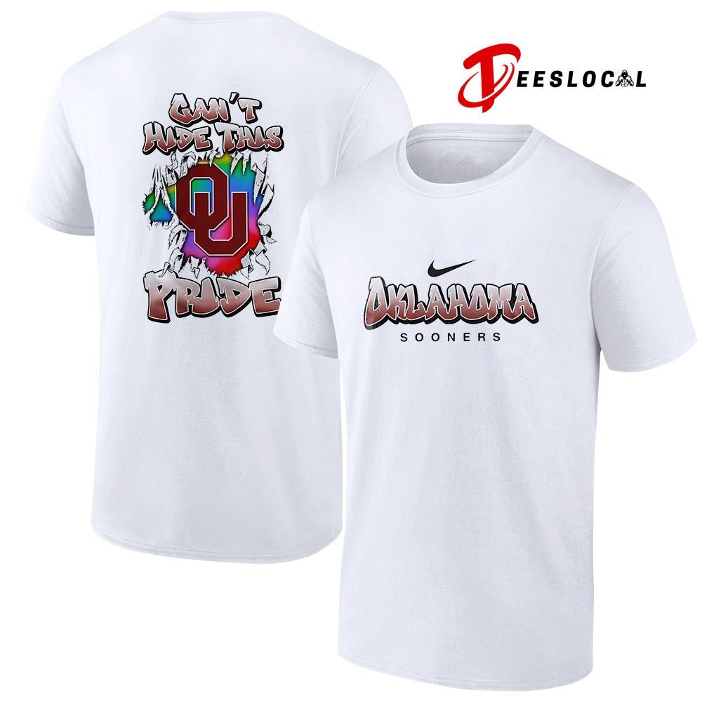 Oklahoma Sooners x NCAA Pride month can’t hide this shirt