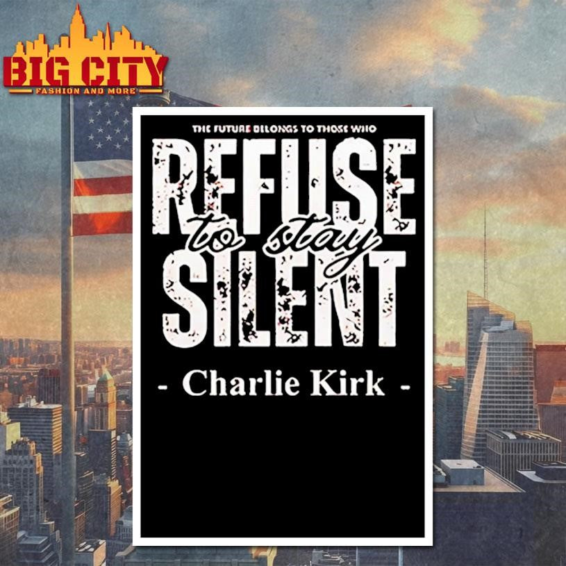 Oklahoma Sooners x The University of Oklahoma x Charlie Kirk refuse to stay silent shirt