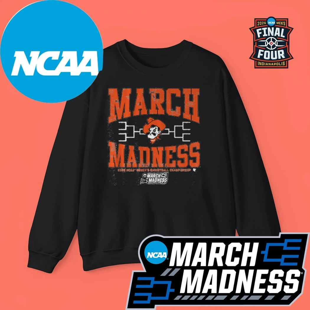 Oklahoma State Cowgirls WBB 2026 NCAA Women’s Basketball Championship March Madness Logo Shirt
