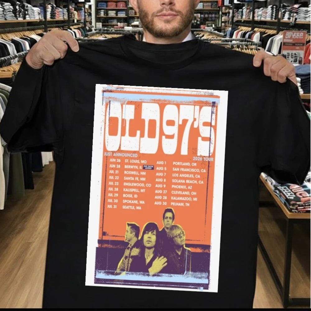 Old 97s Just Announced 2026 Tour Poster Shirt