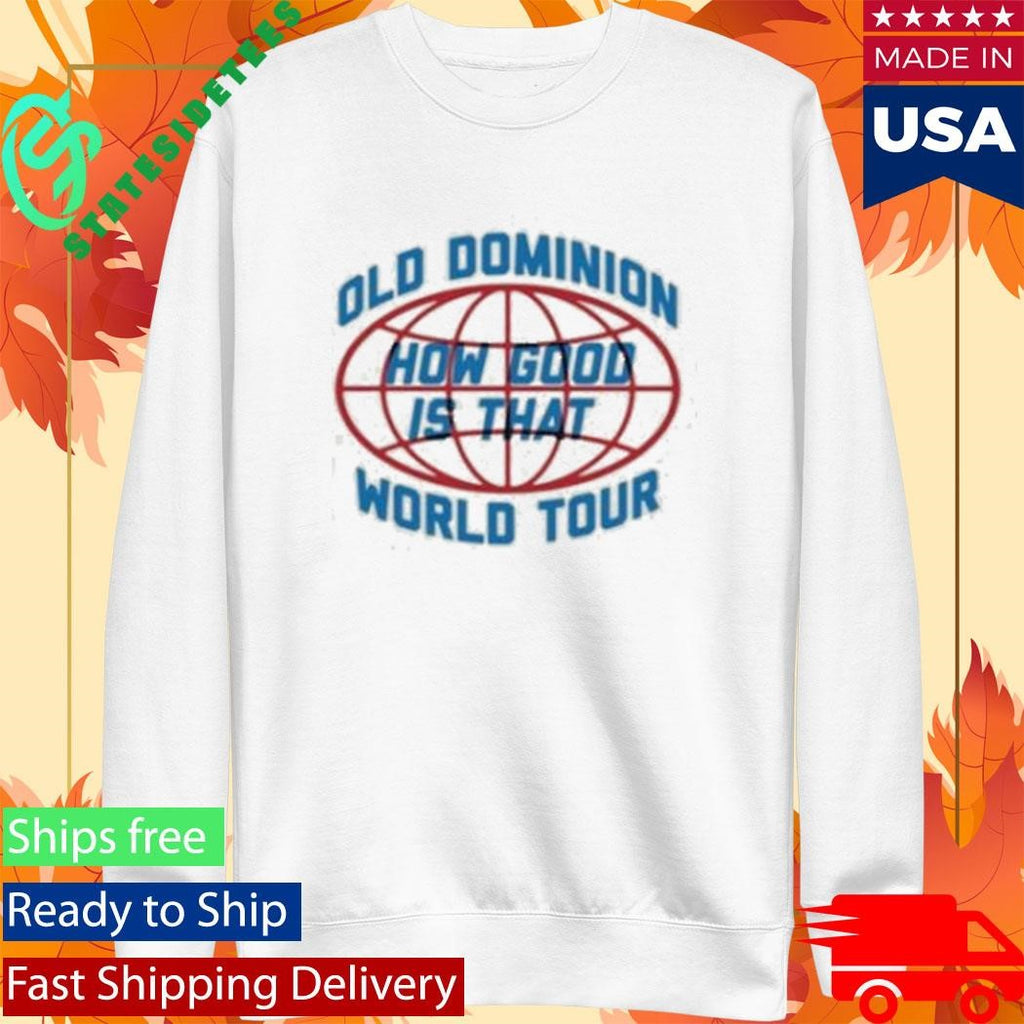 Old Dominion Globe Tour Shirt