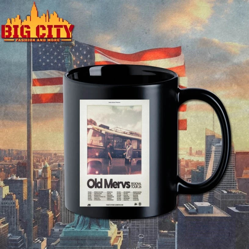 Old Mervs Regional Tour Show 2026 Poster shirt