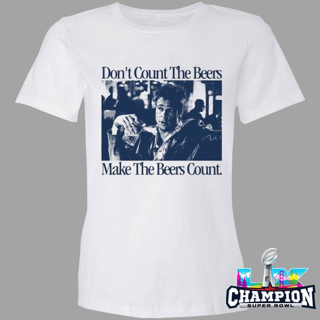 Old Row Durden Don’t Count The Beers Make The Beers Count Shirt