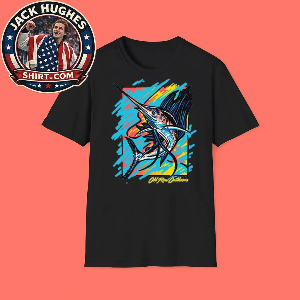 Old Row Outdoors Neon Sailfish 2026 Shirt