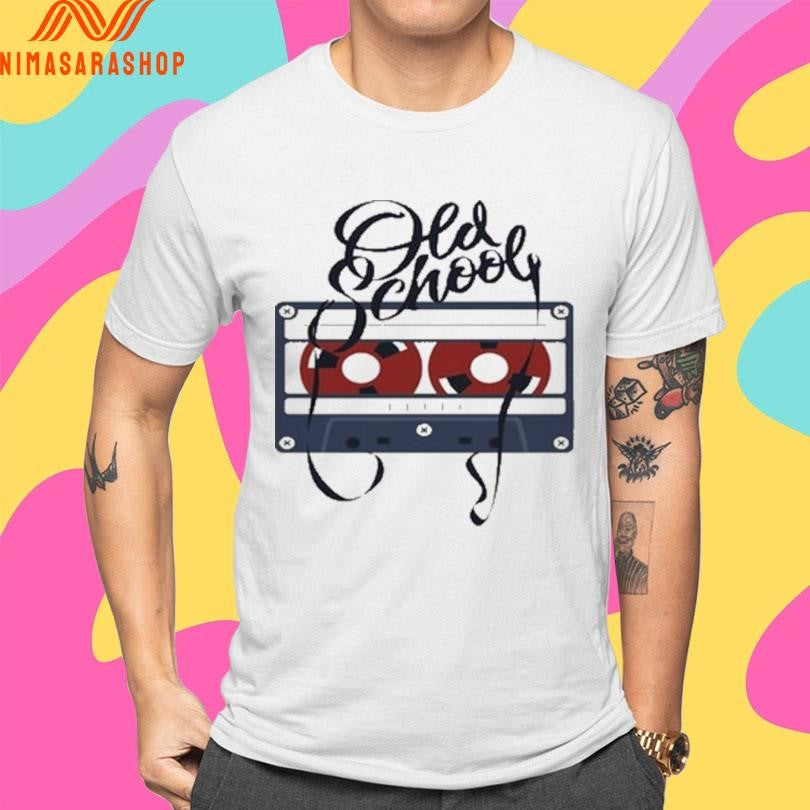 Old School Cassette Tape 90s 80s Retro Shirts