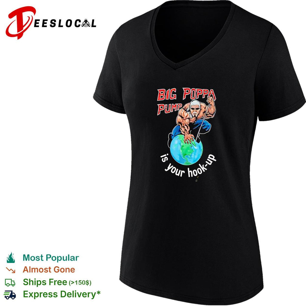 Old man standing on the Earth Big Poppa Pump is your hook-up shirt