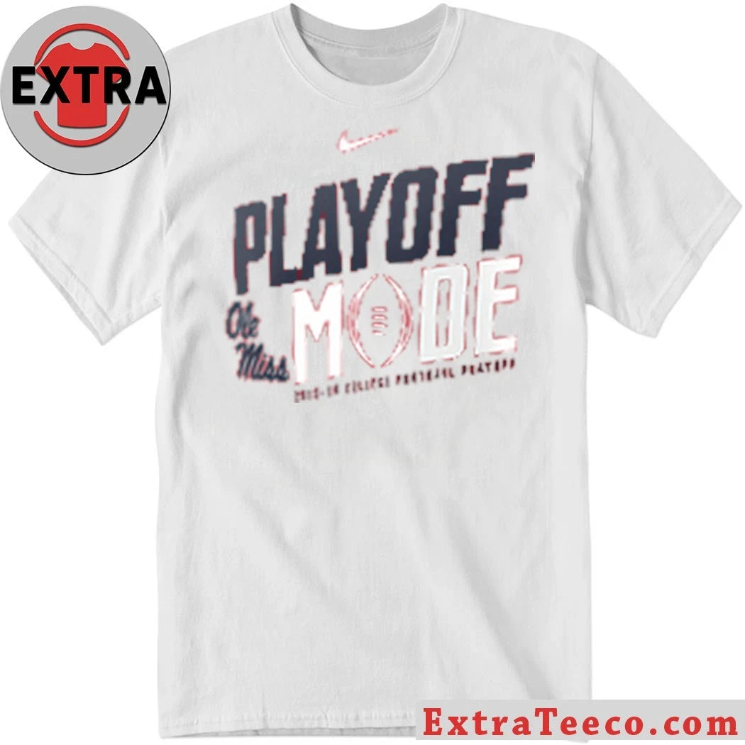 Ole Miss 2025-26 College Football Playoff Bound Logo Shirt