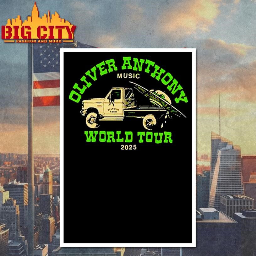 Oliver Anthony 2025 World Tour Shirt