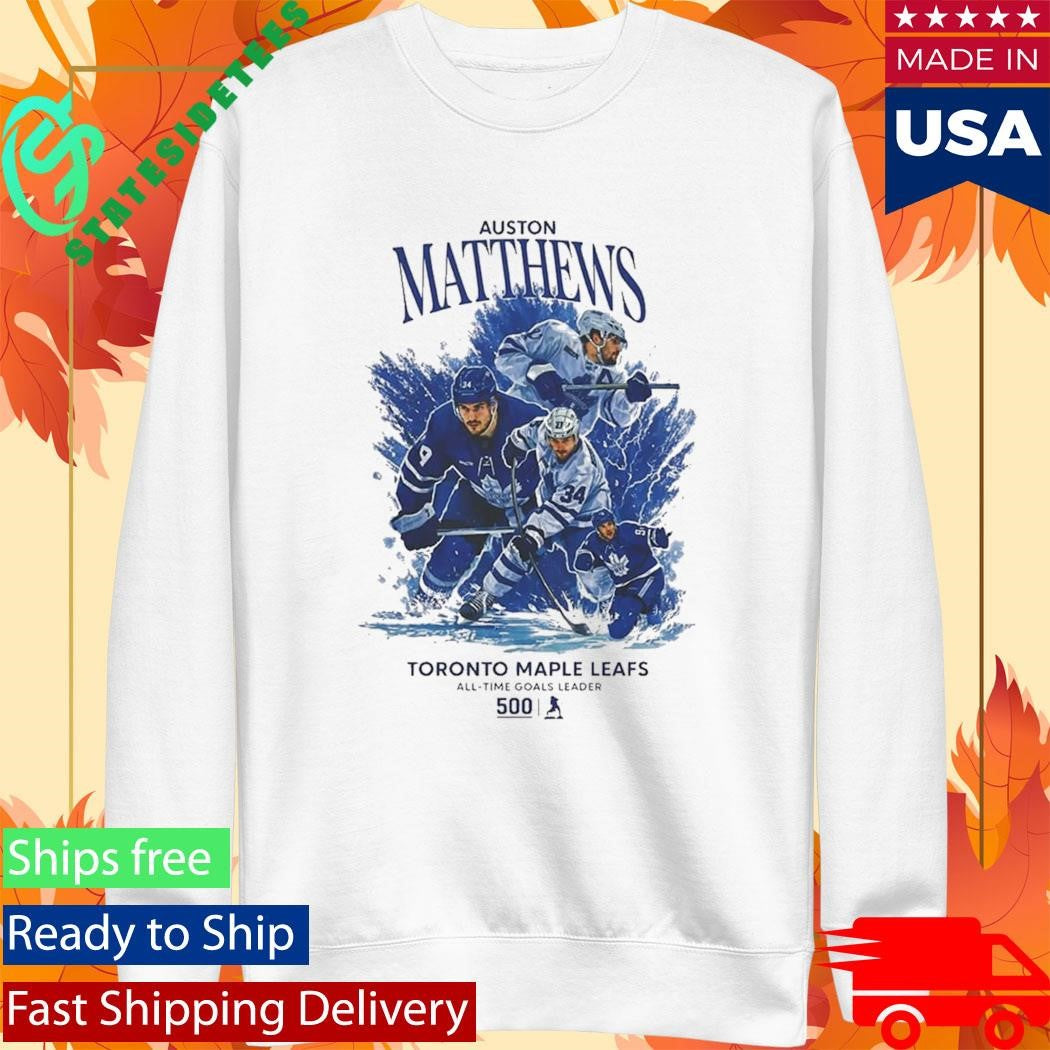 Oliver Ekmanlarsson Wearing Auston Matthews Toronto Maple Leafs Shirt