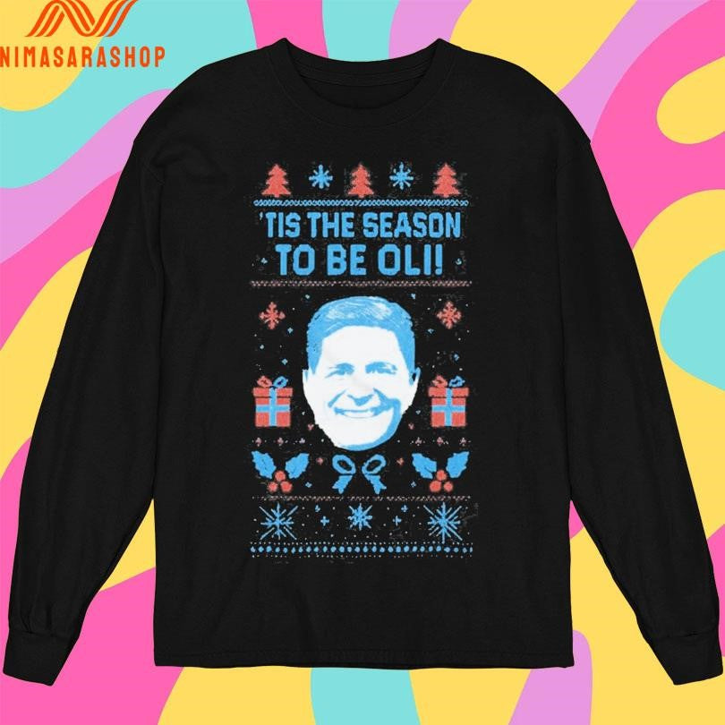Oliver Glasner Tis The Season To Be Oli Christmas 2025 Shirts