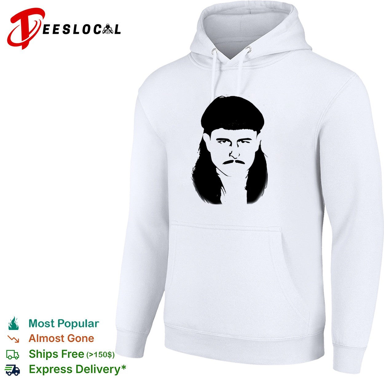 Oliver Tree Silhouette face portrait shirt