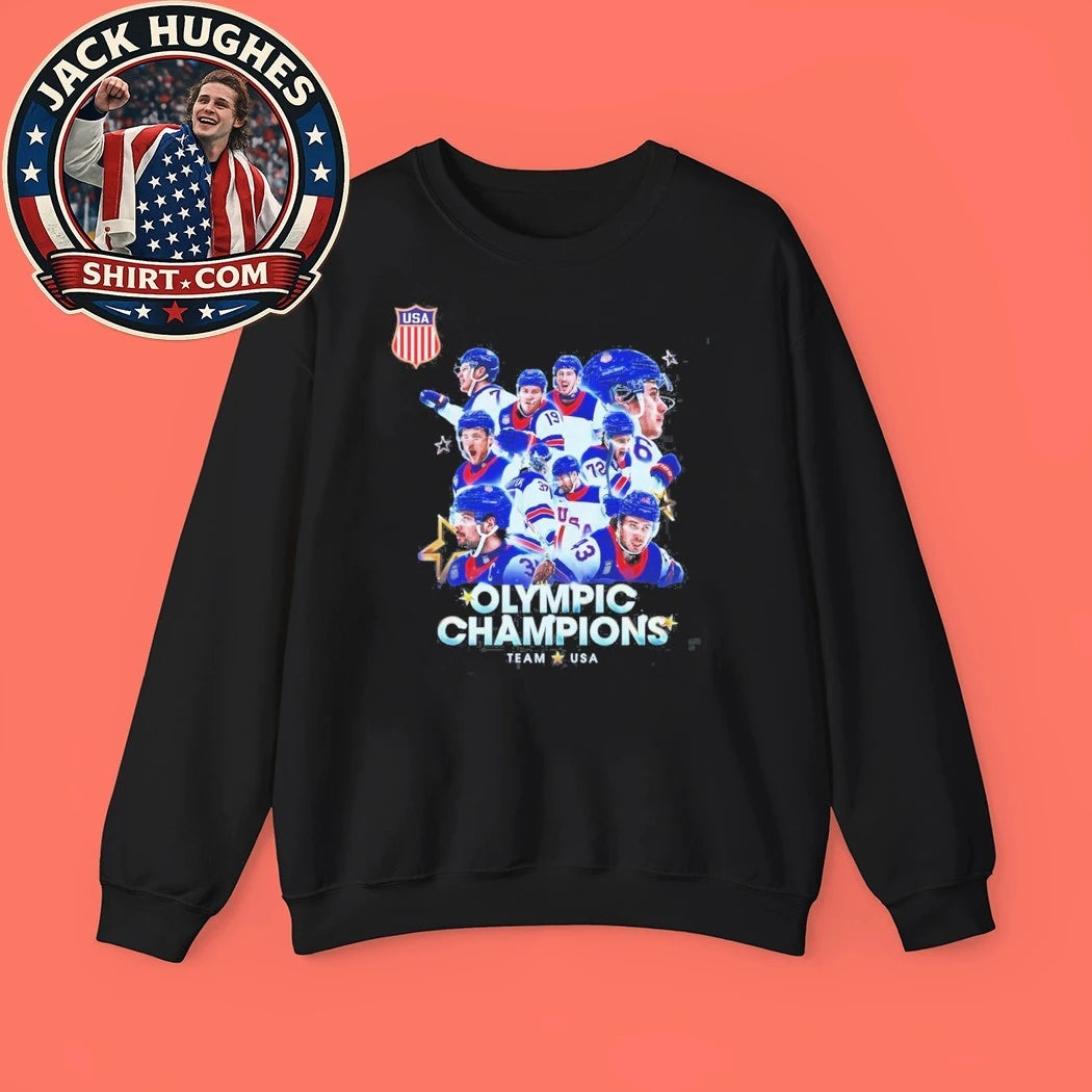 Olympic Hockey Team Winter Olympic Milano Cortina 2026 Logo Tee Shirt