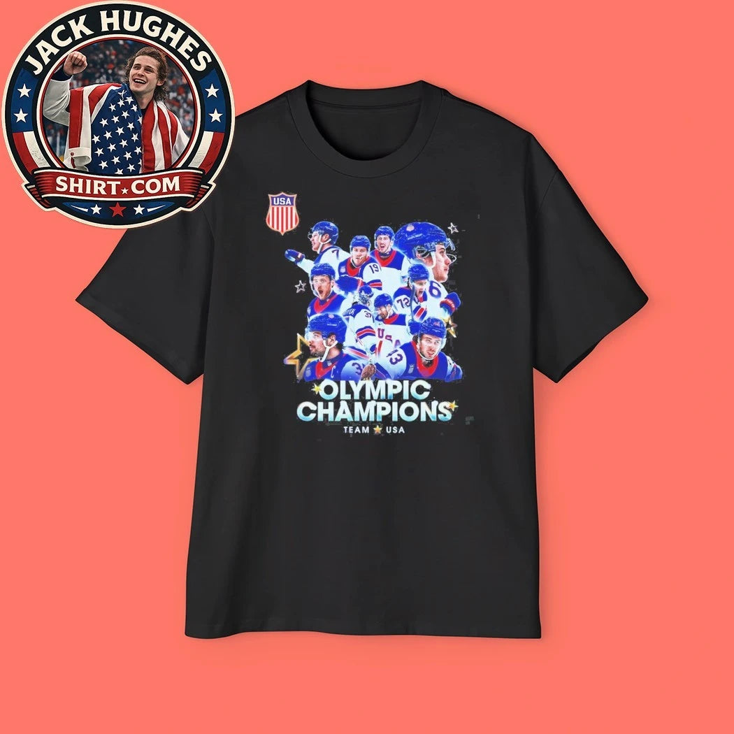 Olympic Hockey Team Winter Olympic Milano Cortina 2026 Logo Tee Shirt