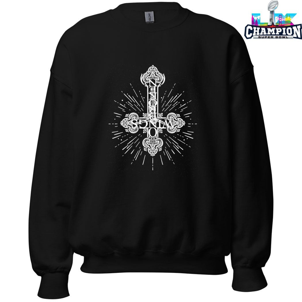 On Broken Wings Crucifix Cross T-shirts