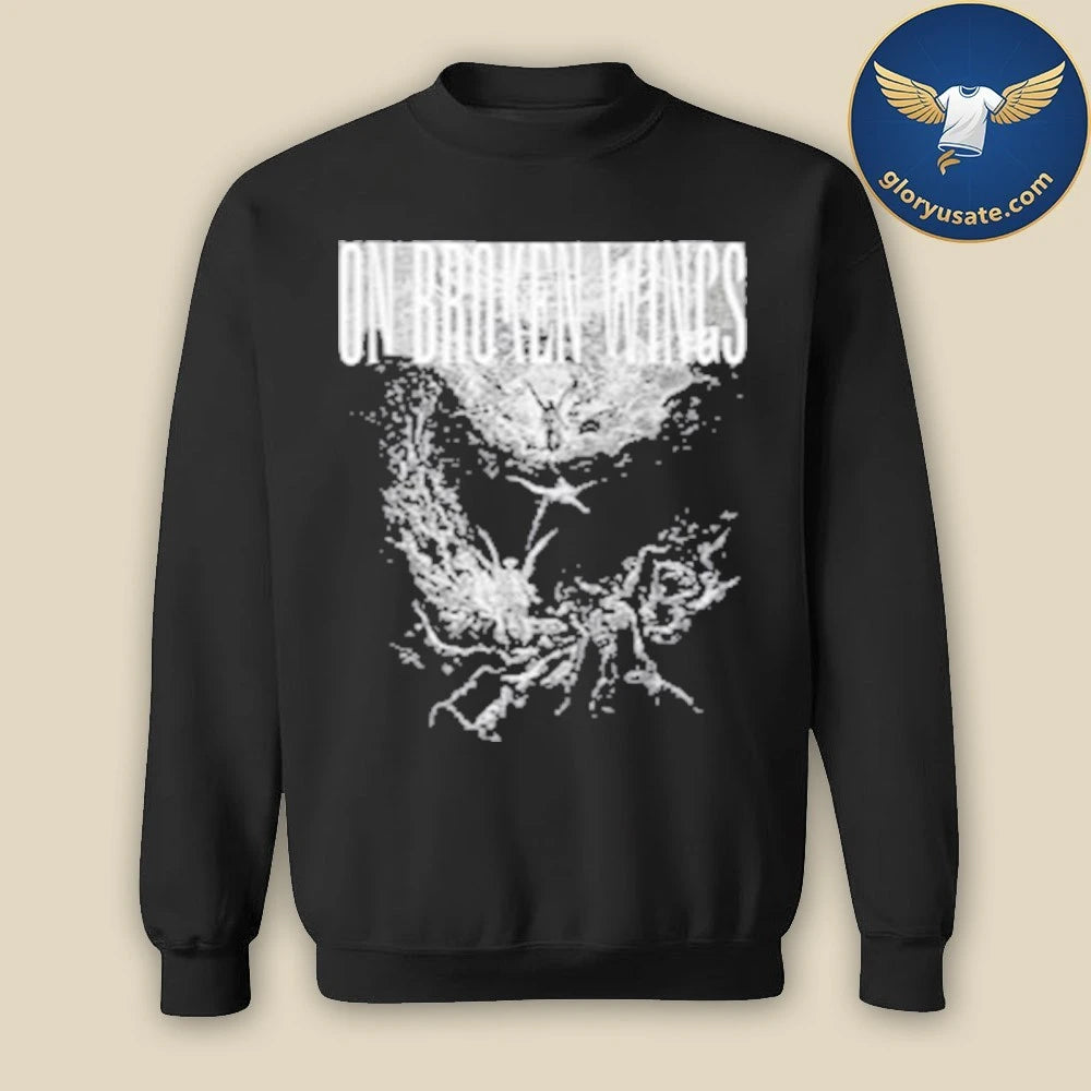 On Broken Wings Fallen Angel Shirt