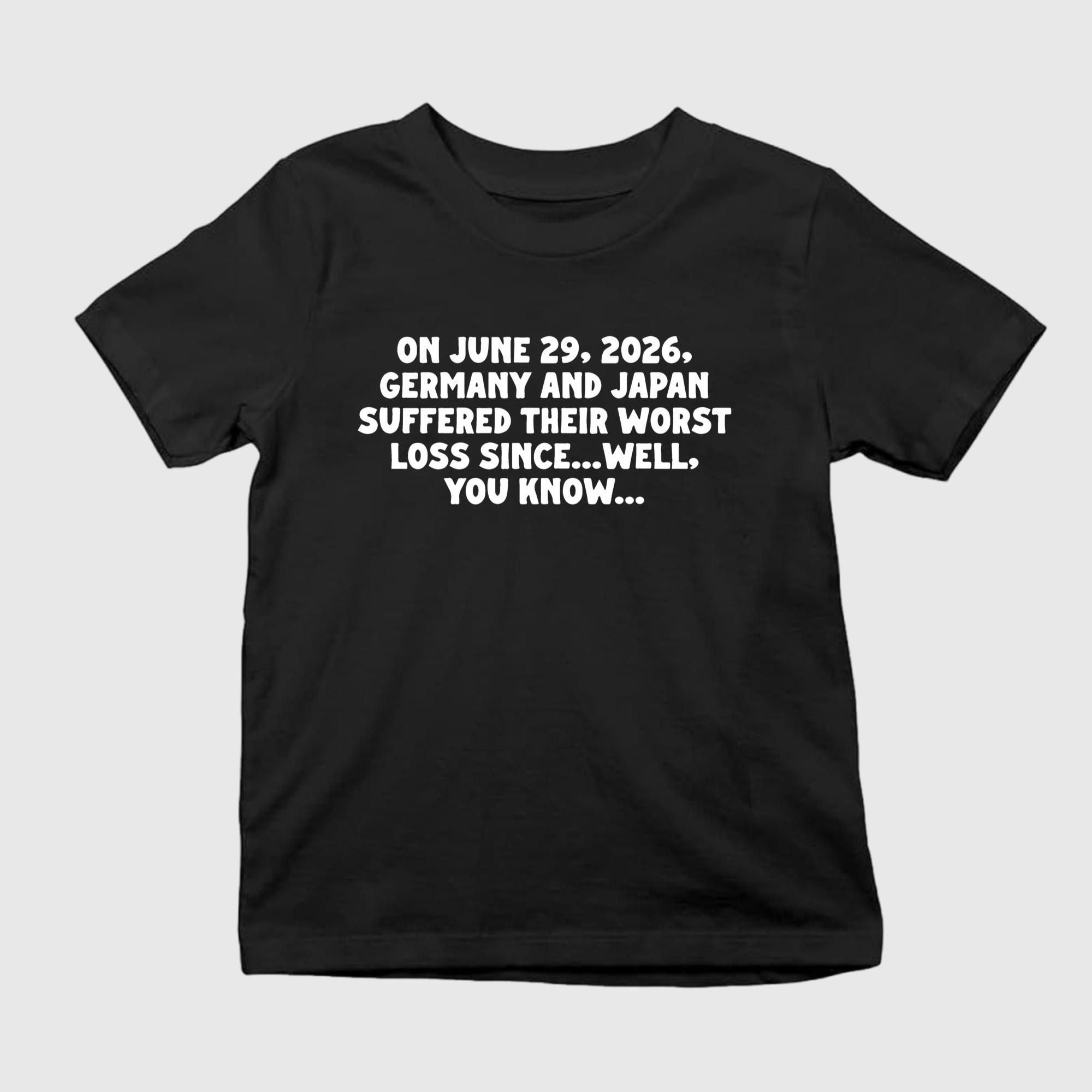 On June 29 2026 Germany And Japan Suffered Their Worst Loss Since Shirt