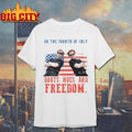On The Fourth Of July Boats Hoes And Freedom Parody Step Brothers shirt