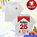 Ondgas White Ondgas Formula Two Sided Shirt