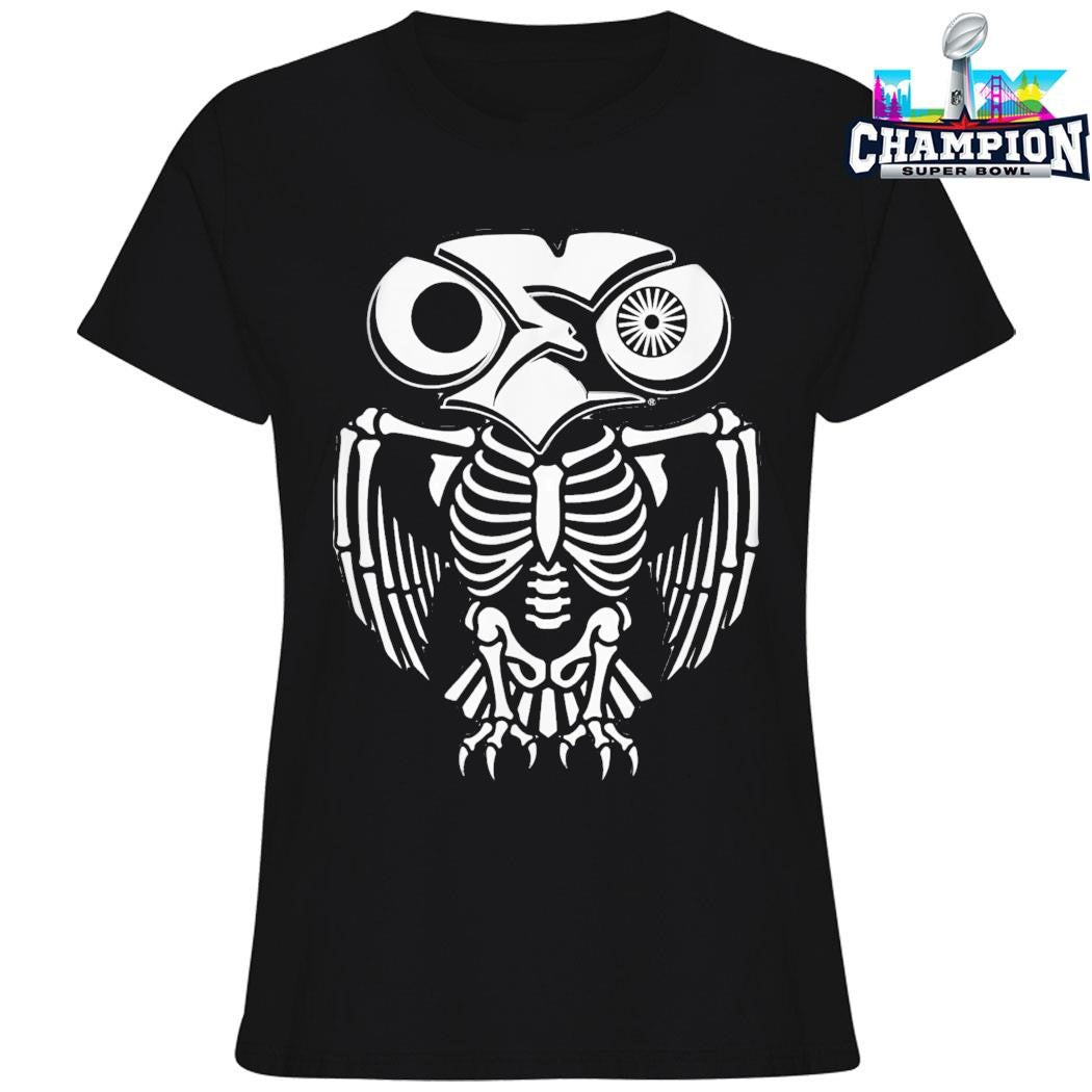 One Eyed Owl Oeo Full Skeleton Shirt