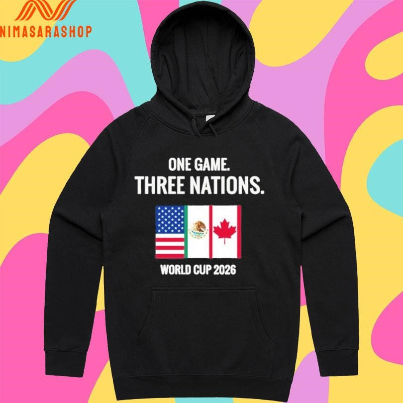 One Game Three Nations World Cup 2026 Shirts