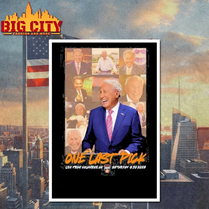 One Last Pick Live From Columbus Oh Saturday 8.30.2025 Shirt
