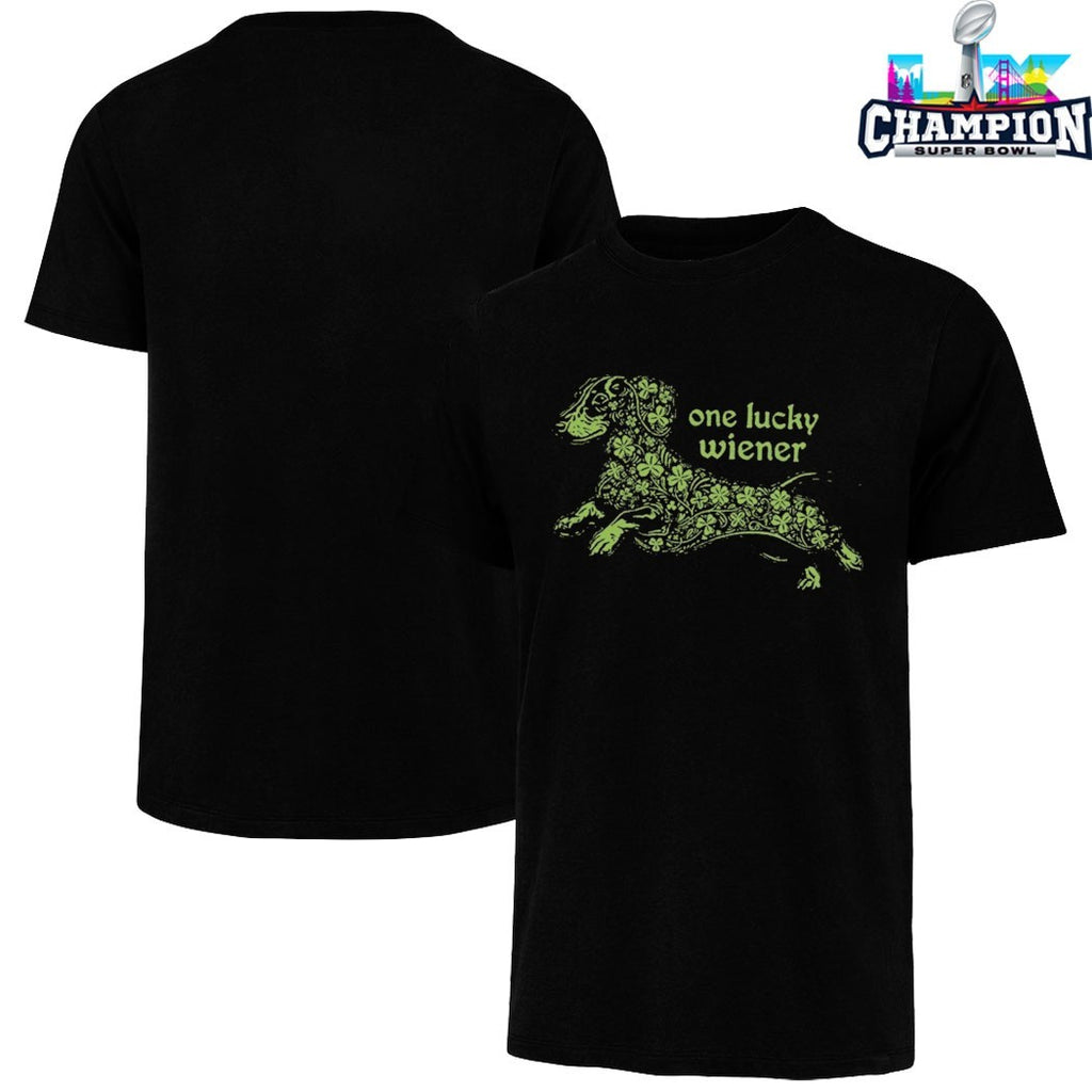 One Lucky Wiener St Patrick’s Day T-shirts