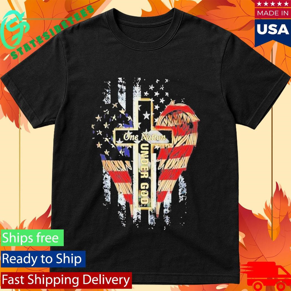 One Nation Under God American Flag Shirt