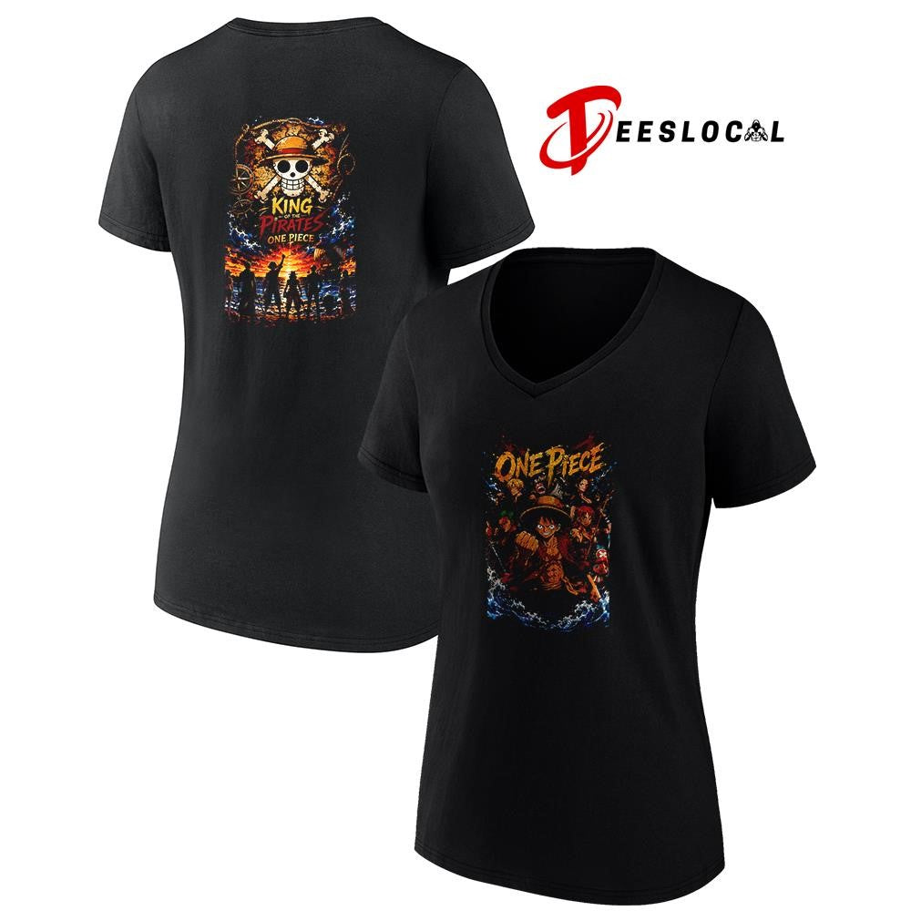 One Piece King of the Pirates graphic shirt