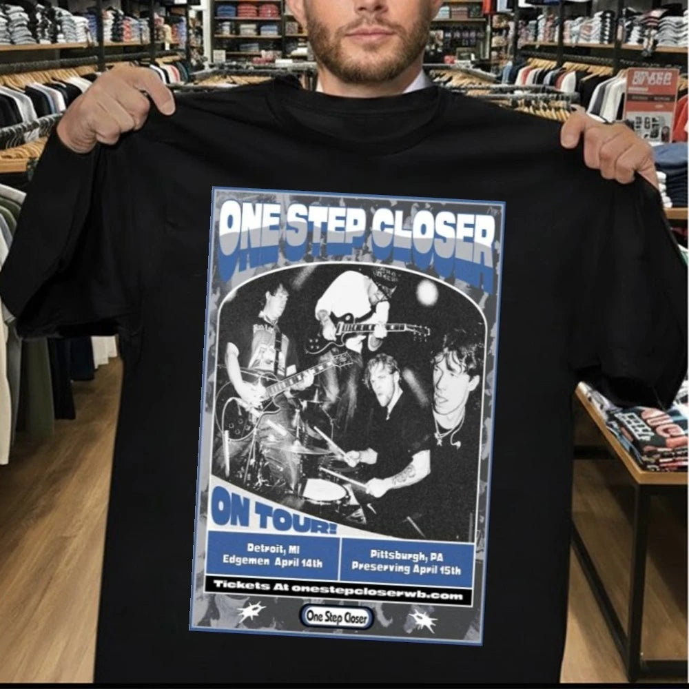 One Step Closer Apr 14 2026 Detroit MI Poster Shirt