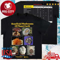 Online Ceramics Beneficial Mushrooms Of Planet Earth Black Two Sided Shirt
