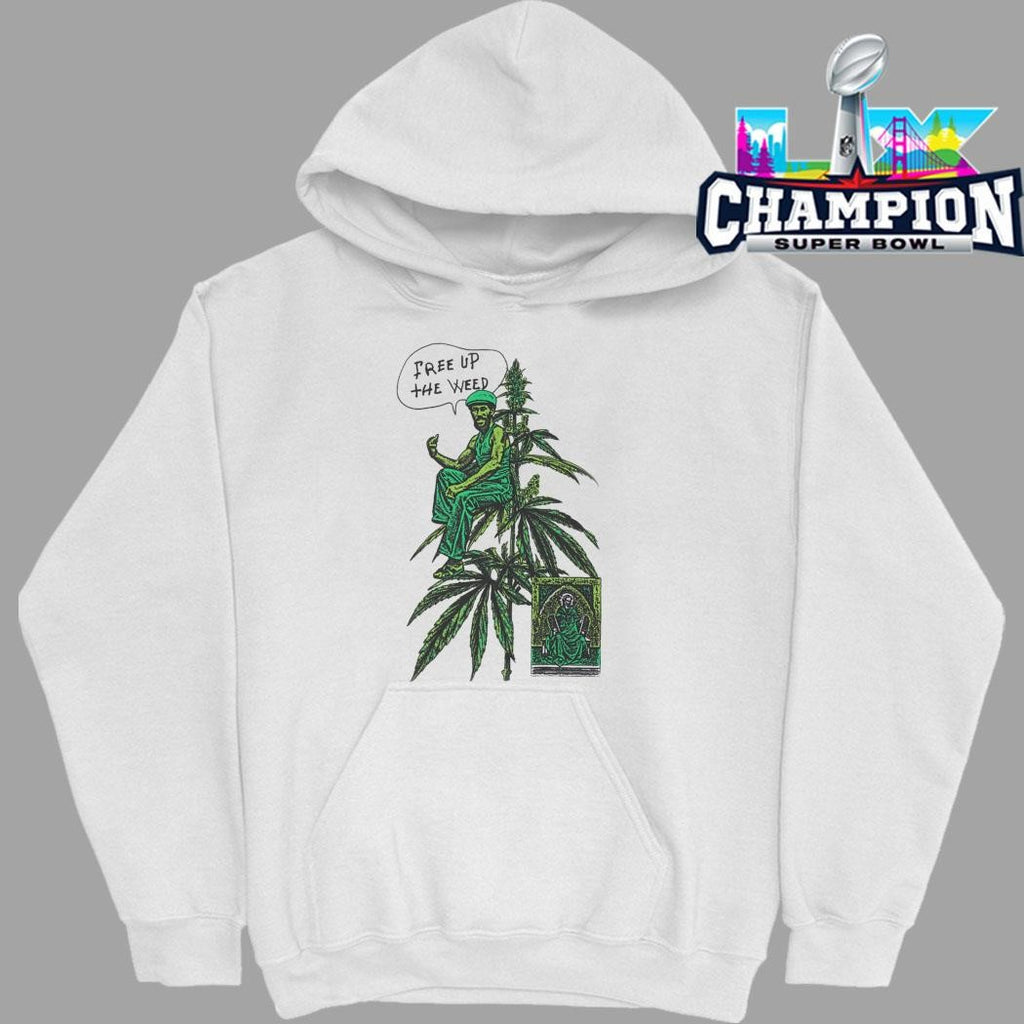Online Ceramics Free Up The Weed Shirt