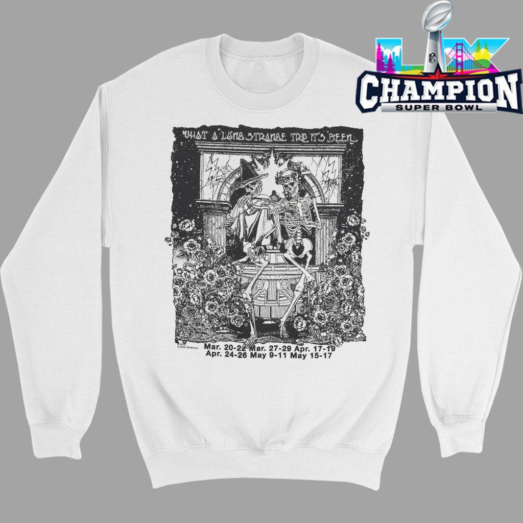 Online Ceramics What A Long Strange Trip It’s Been Shirt