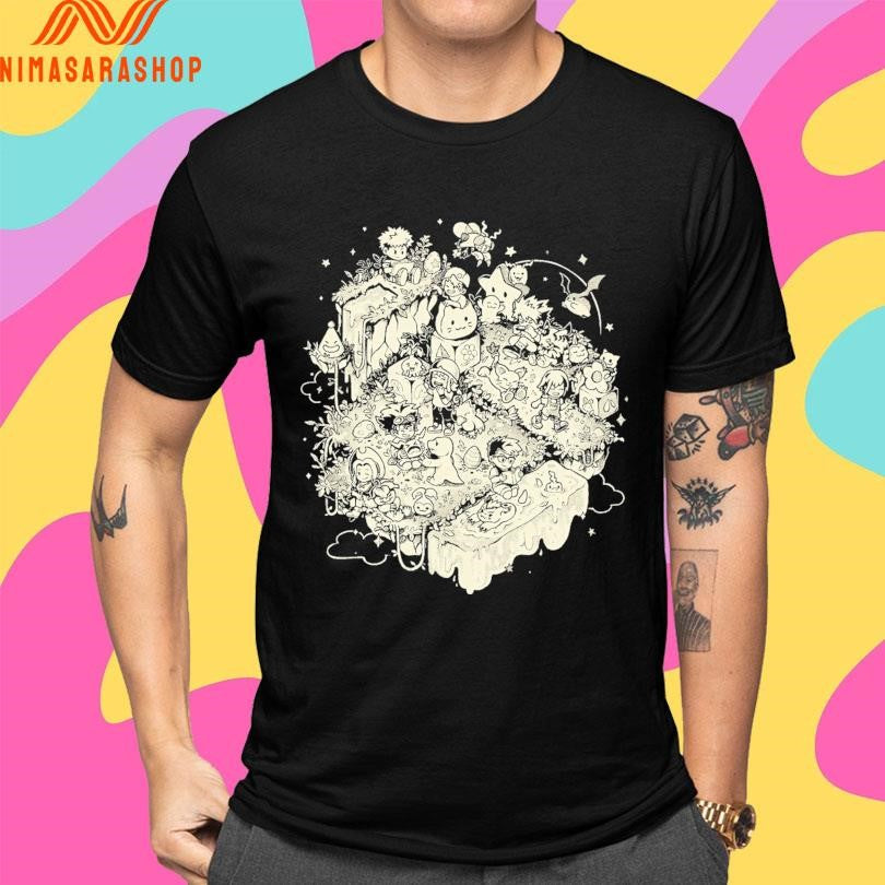 Online Friends Thau Shirts