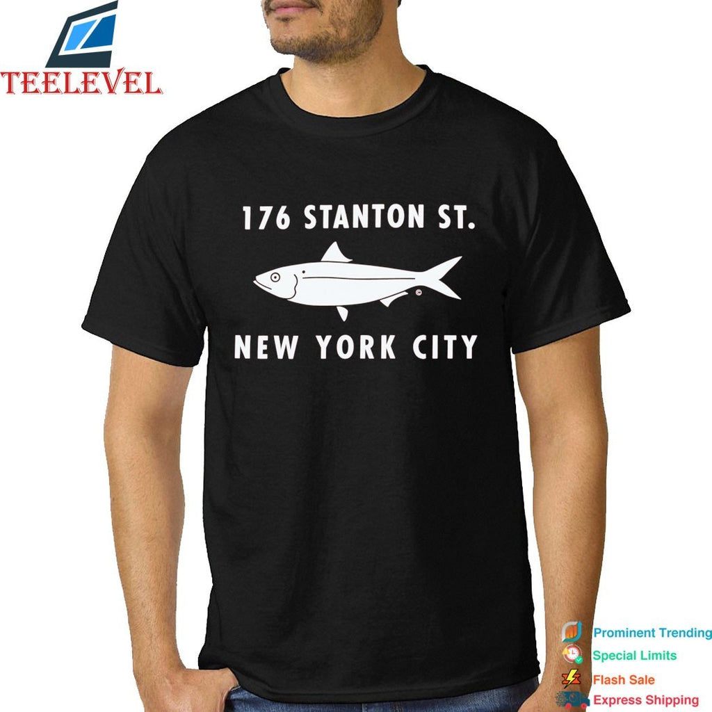 Only NY 176 Stanton ST Fish T-shirts