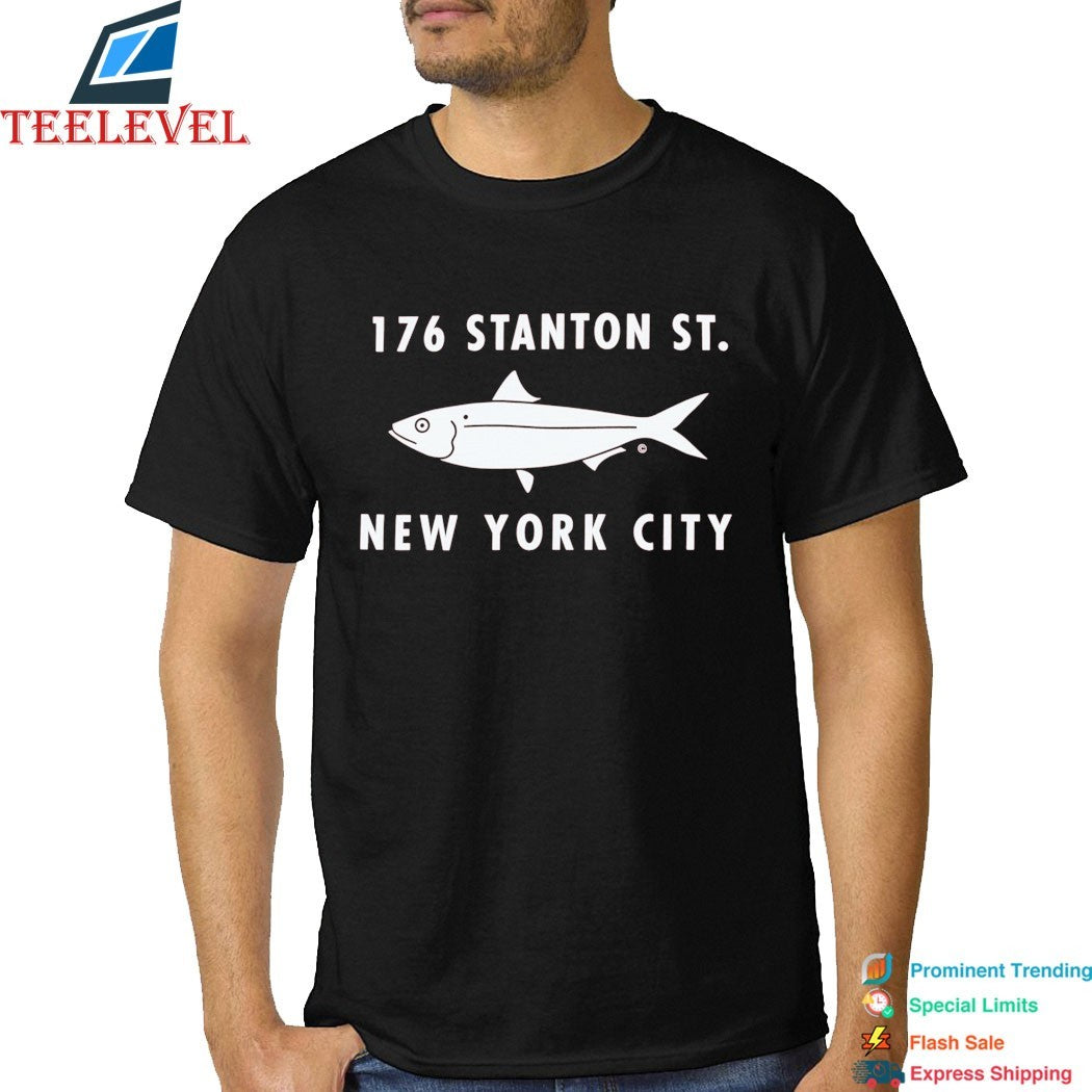 Only NY 176 Stanton ST Fish T-shirts