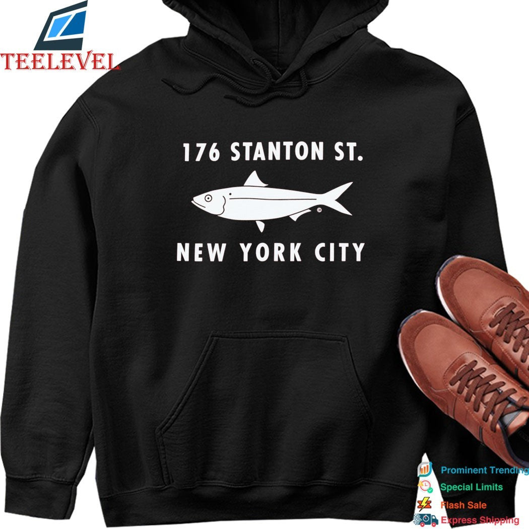 Only NY 176 Stanton ST Fish T-shirts