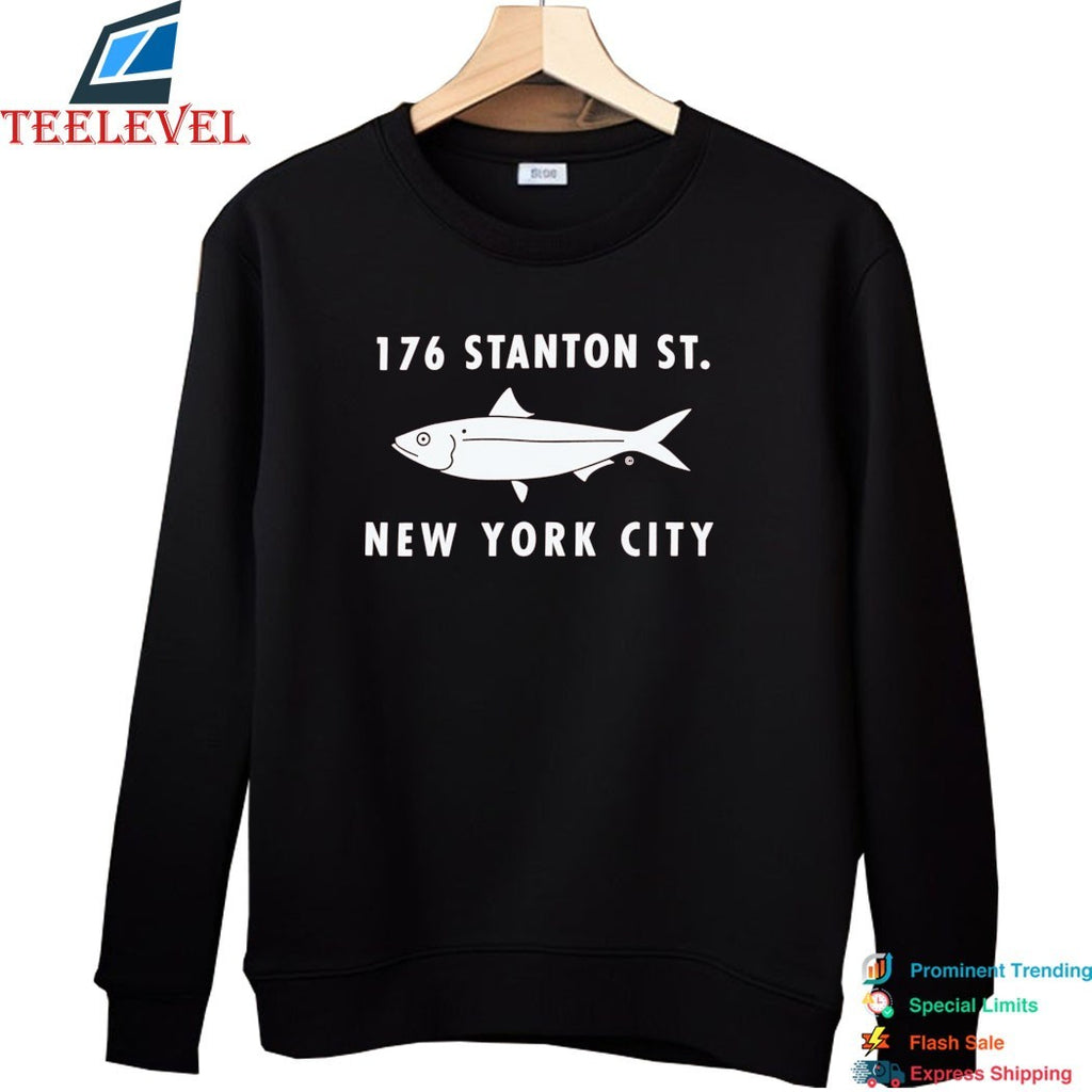 Only NY 176 Stanton ST Fish T-shirts